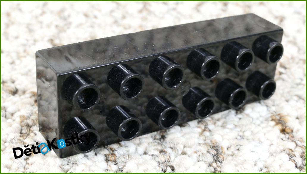 Lego® Duplo® Kostka 2x6 Černá