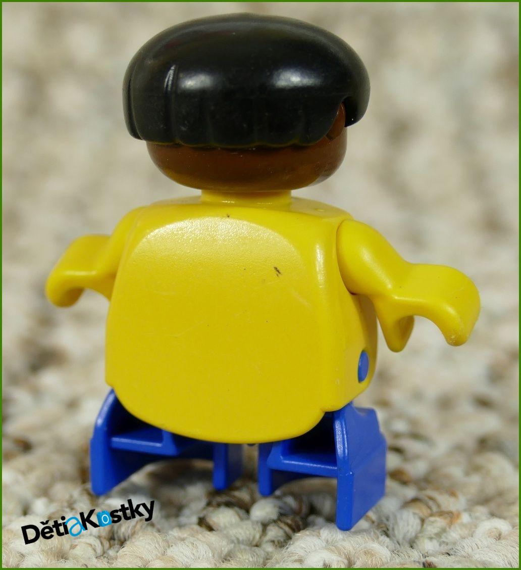 Lego® Duplo® Figurka Dítě Chlapeček Černoušek v Modrém