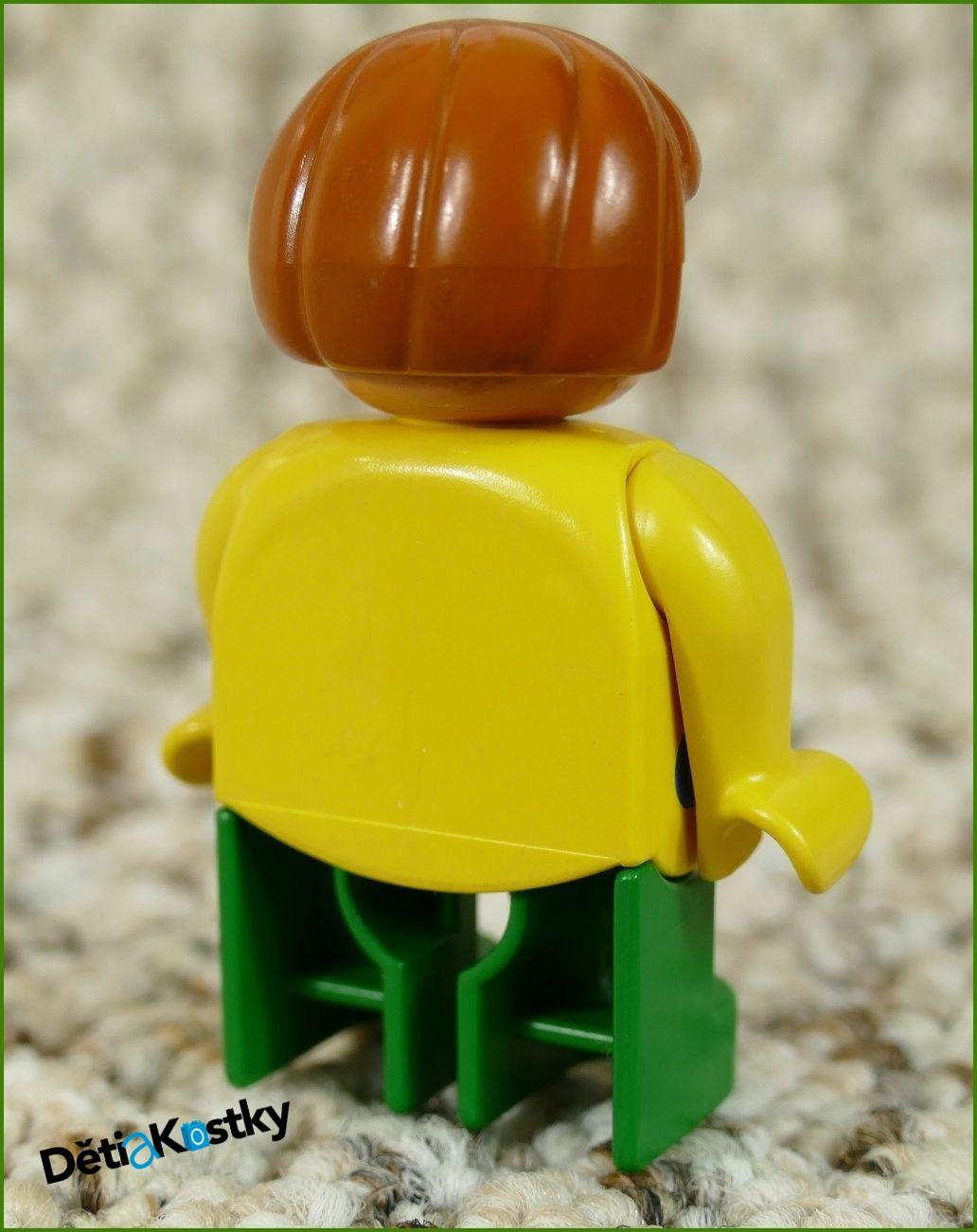 Lego® Duplo® Figurka Zoo Ošetrovatelka Zelená/Žlutá Starší Typ