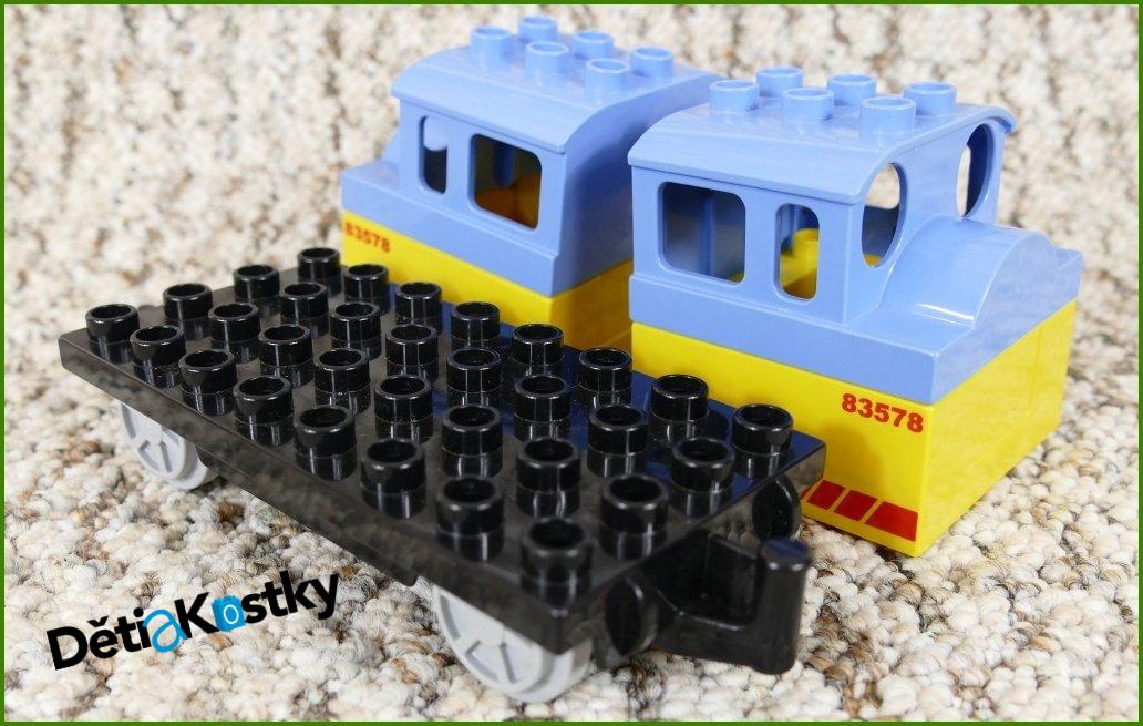 Lego® Duplo® Vagon Pro Cestující - Tvarované Kabiny od Mašinek