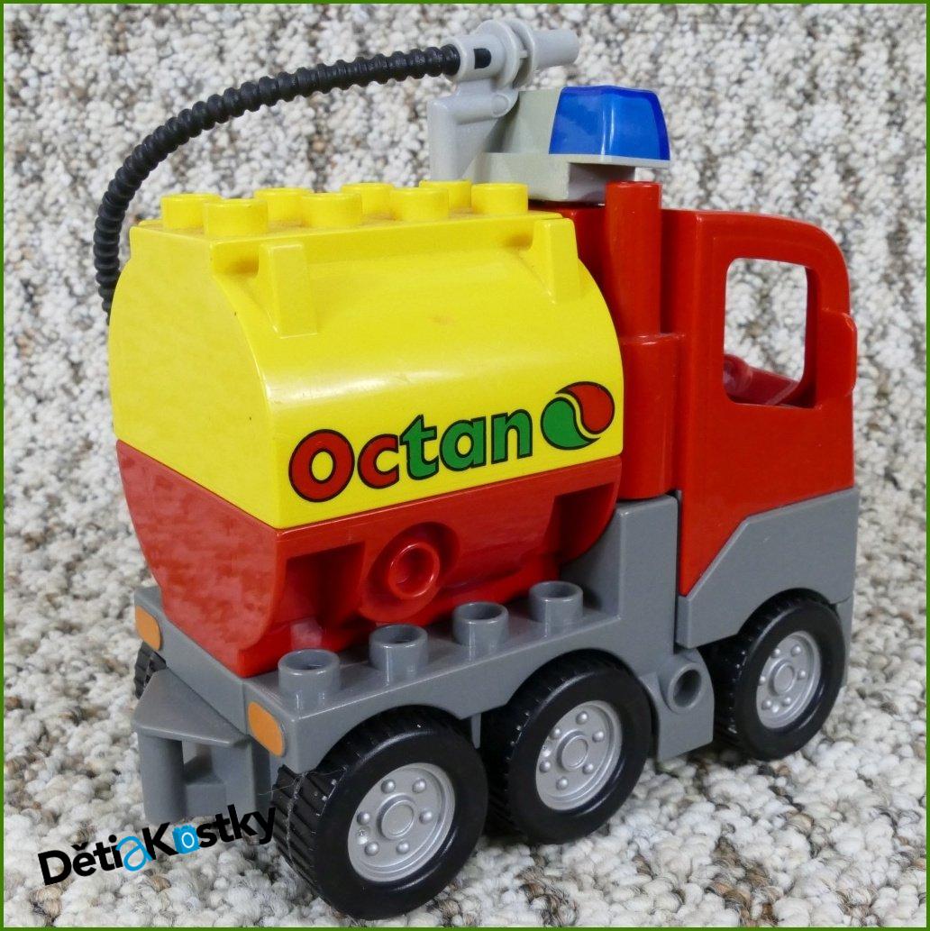 Lego® Duplo® Hasičské Auto s Cisternou a Hadicí