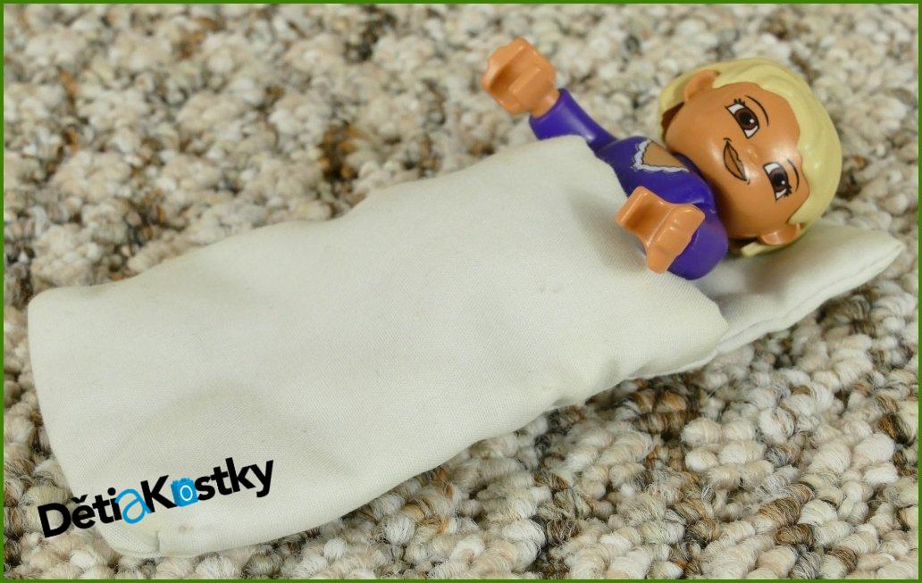 Lego® Duplo® Peřinka Světlounce Modrá/Bílá Dlouhá