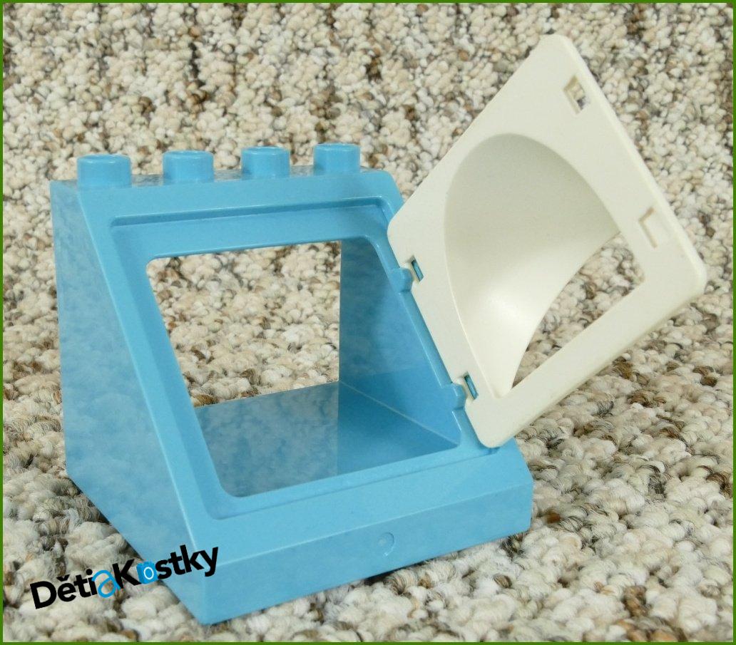 Lego® Duplo® Kostka Tyrkysová (Vikýř)