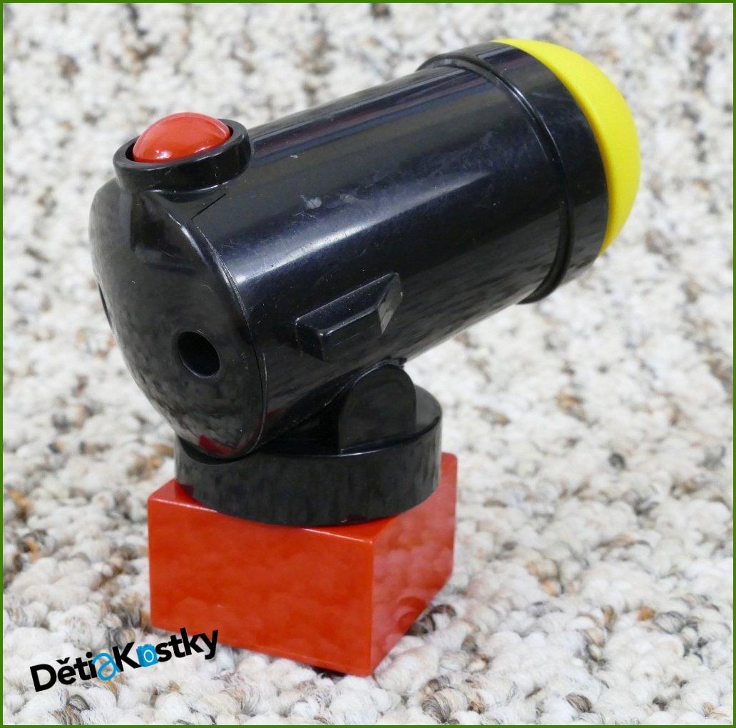 Lego® Duplo® Dělo Malé Vystřelovací Černé se Žlutým Nábojem