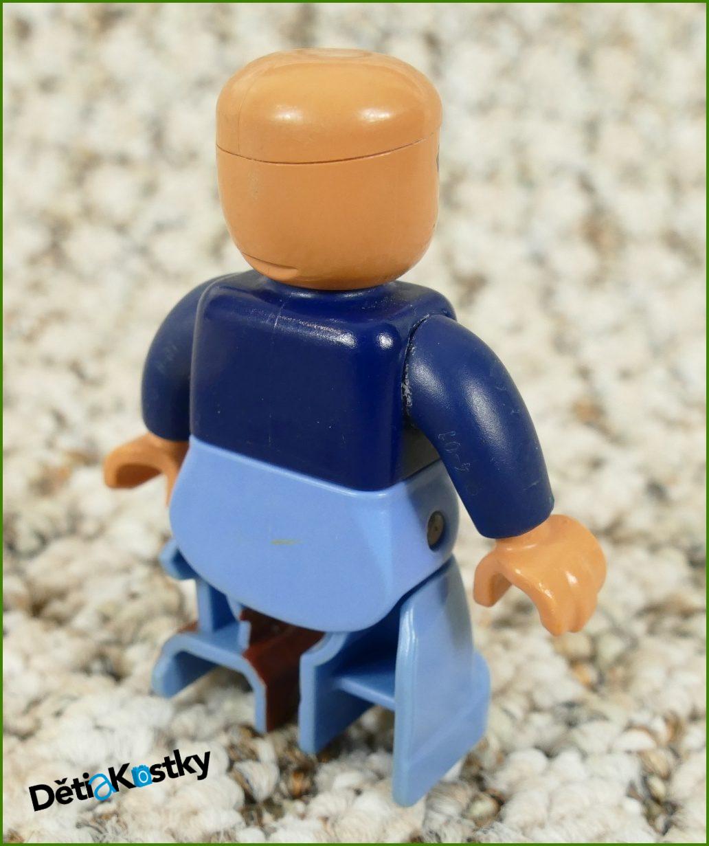Lego® Duplo® Postavička Pirát Kapitán s Dřevěnou Nohou