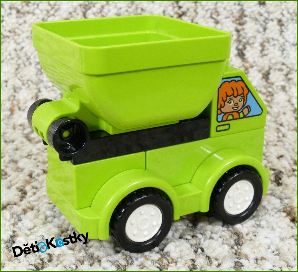 Lego® Duplo® Nákladní Autíčko Limetka s Limetkovou Korbou