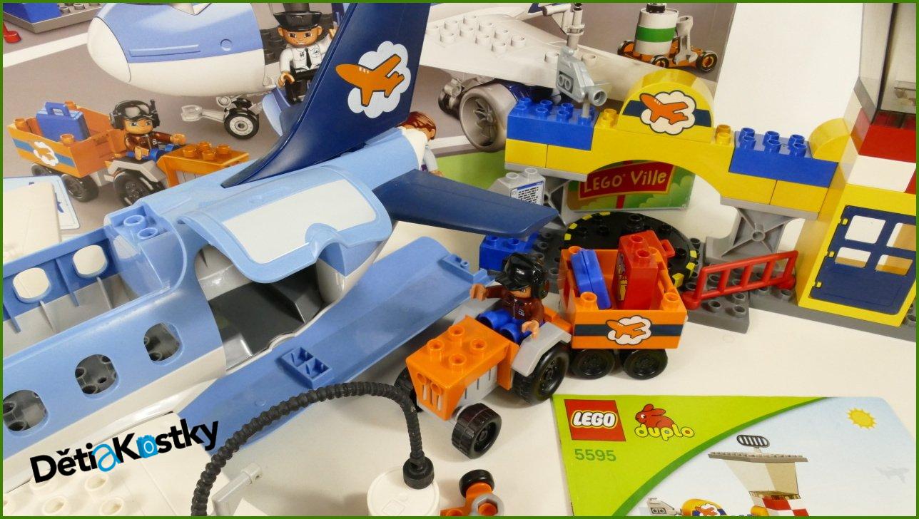 Lego® Duplo® 5595 Letiště s Krabicí a Návodem
