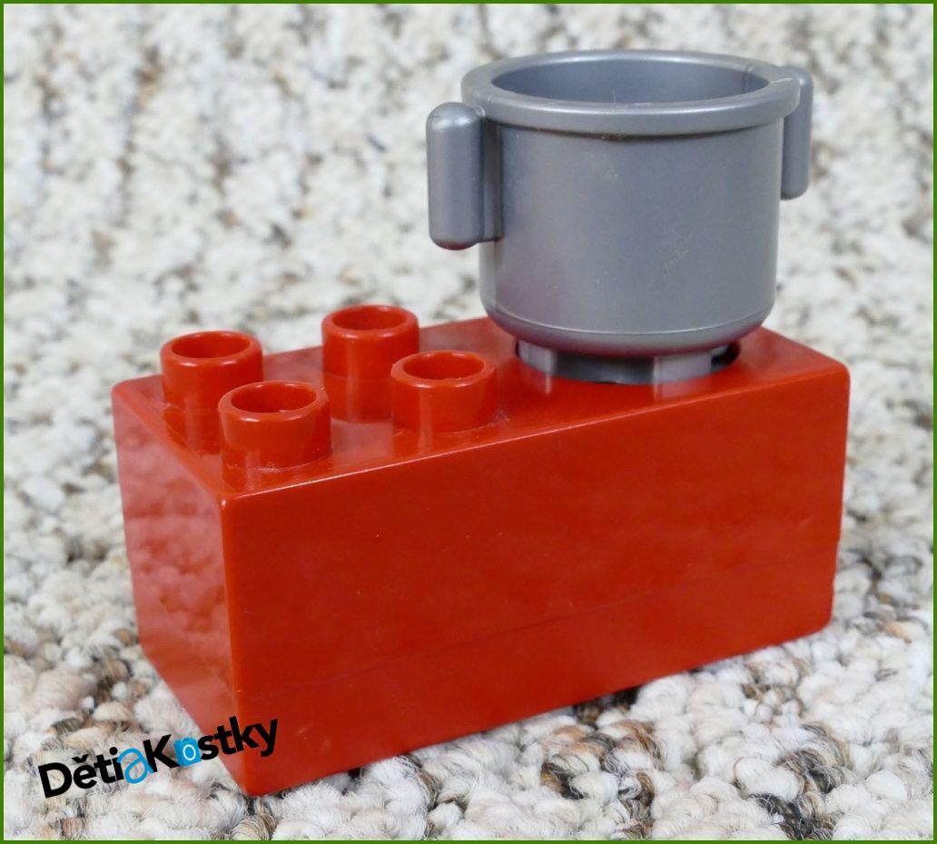 Lego® Duplo® Vařič s Hrncem Červený/Černá Plotýnka