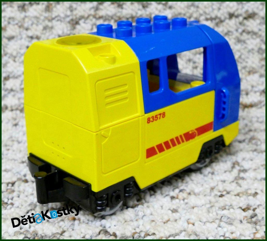Lego® Duplo® Mašinka na el. Pohon - Plně Funkční