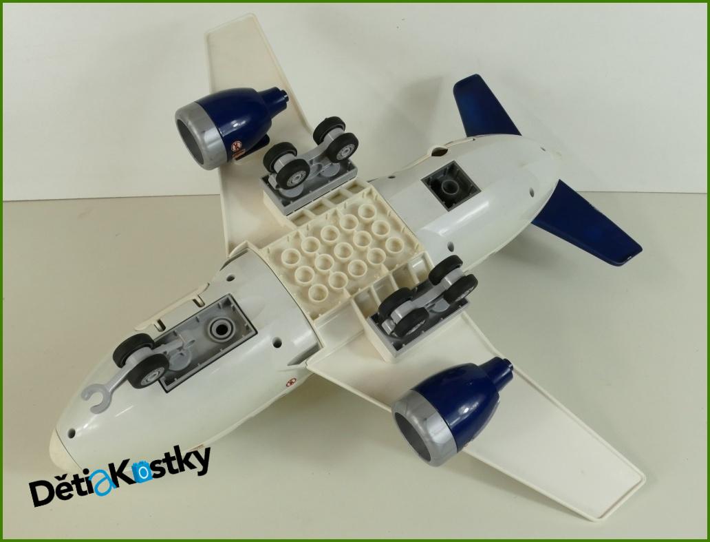 Lego® Duplo® Dopravní Letadlo Bílé s Křesly