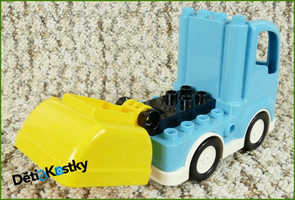 Lego® Duplo® Nákladní Auto Tyrkysové ABC - Žlutá Vyklápěcí Korba