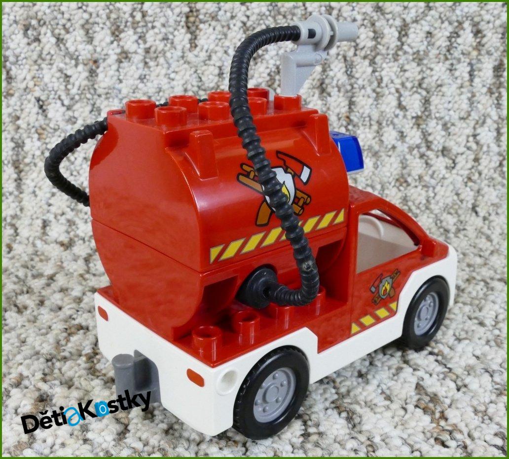 Lego® Duplo® Hasičské Auto s Cisternou