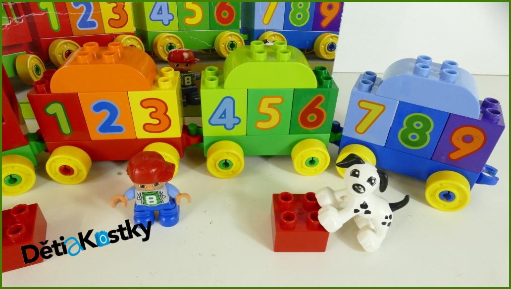 Lego® Duplo® Set 10558 - Vláček Plný Čísel s Krabicí