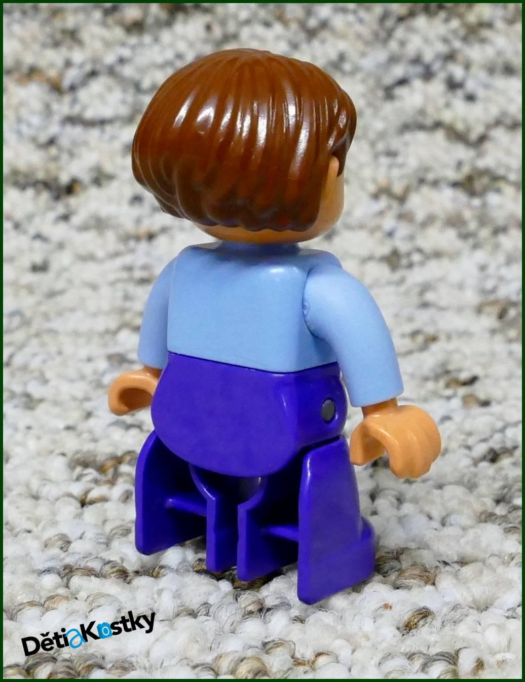 Lego® Duplo® Figurka Maminka Fialovo/Modrá