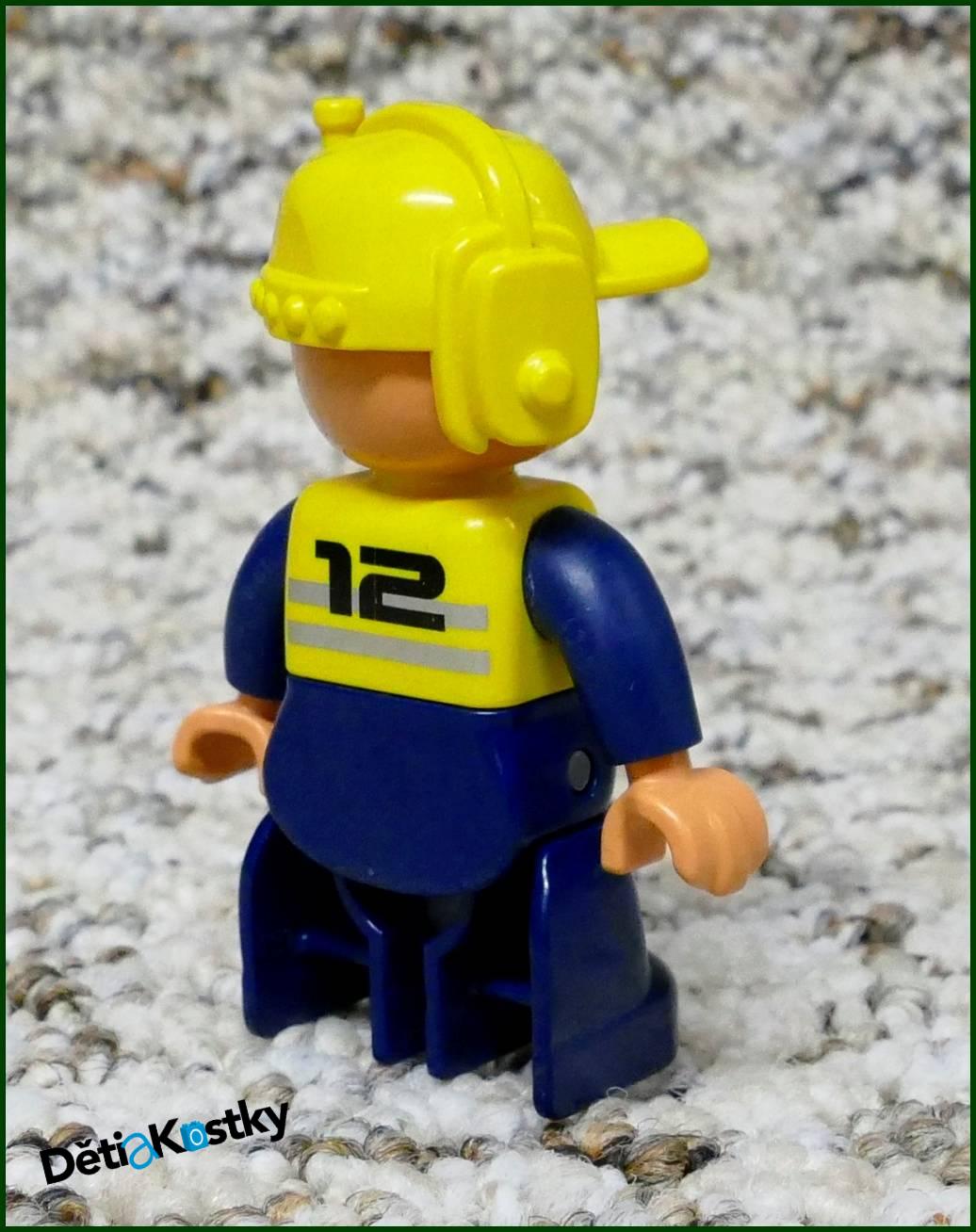 Lego® Duplo® Figurka Pilot Vrtulníku Modro/Žlutý