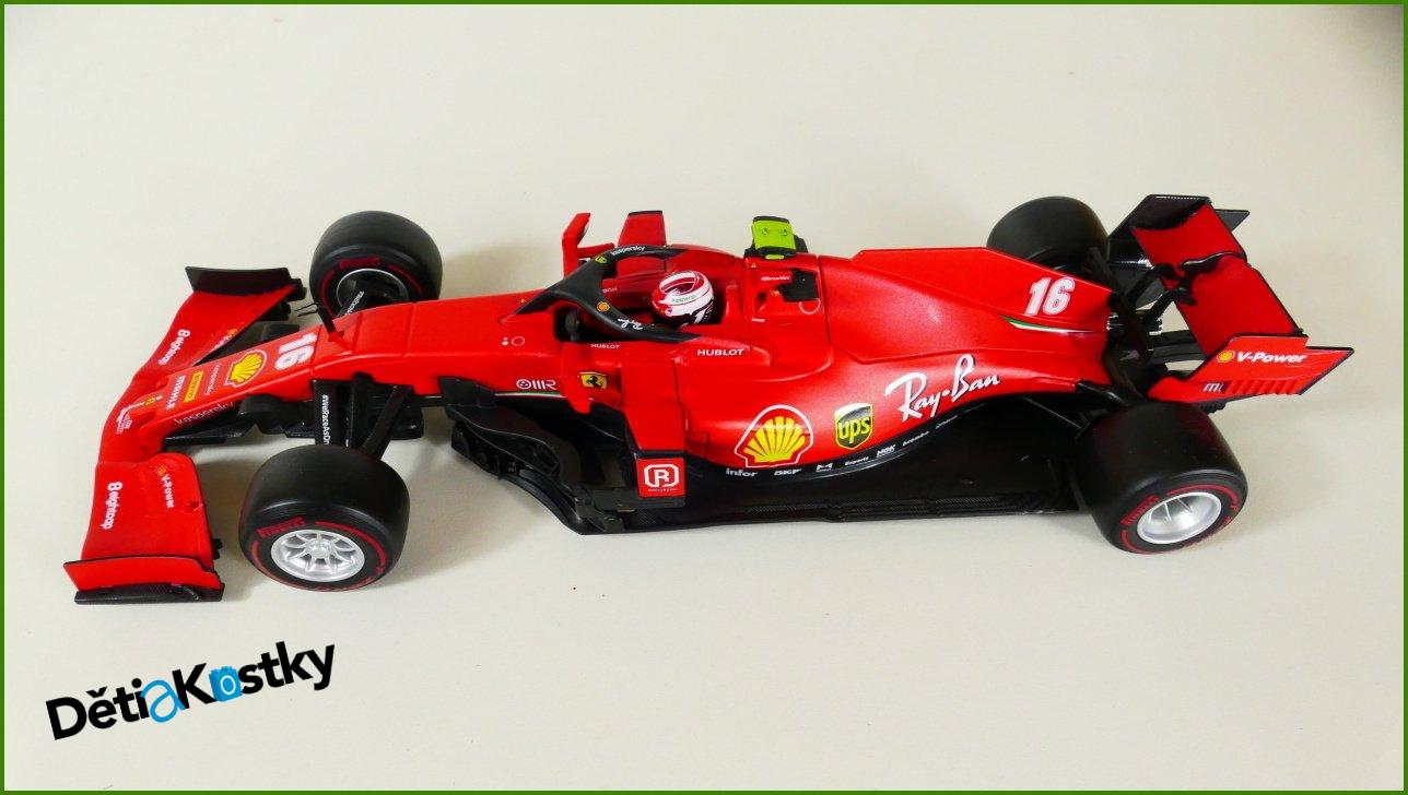 Kovový Model Bburago Formule 1:18 - SF1000 - Charles Leclerc S Krabicí - Viz Popis