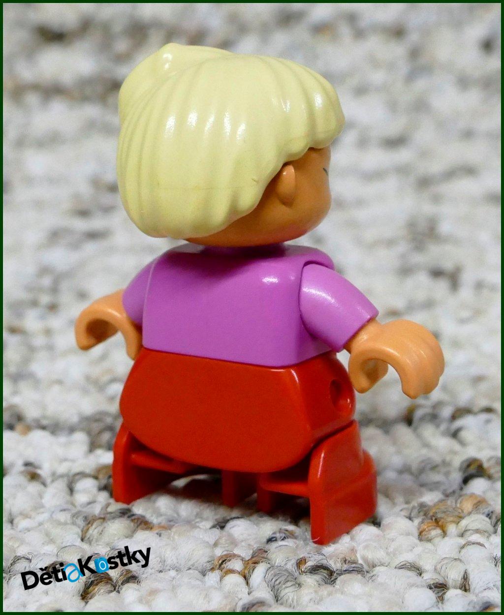 Lego® Duplo® Figurka Holčička s Brýlemi