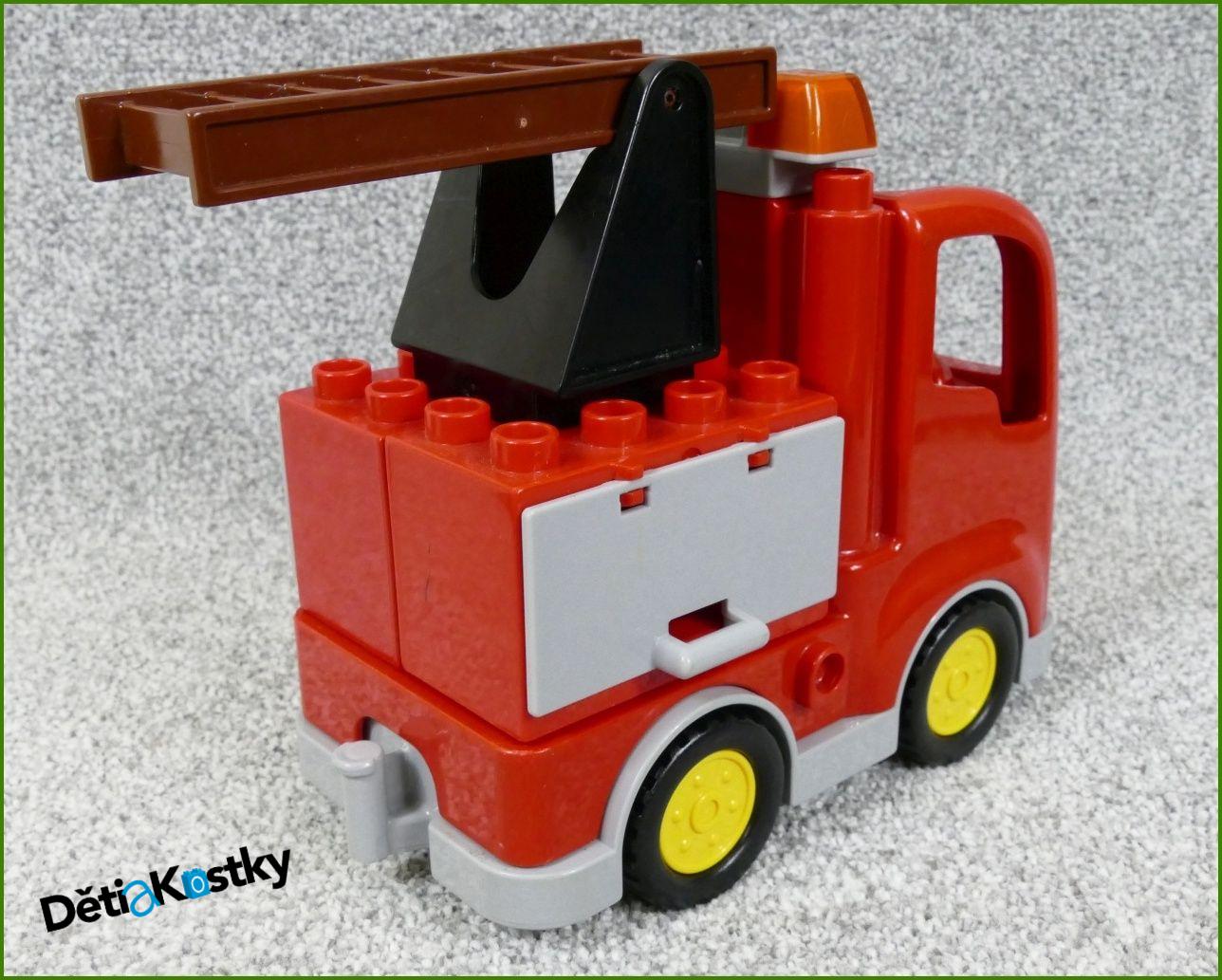 Lego® Duplo® Hasičské Auto se Žebříkem a Majáčkem