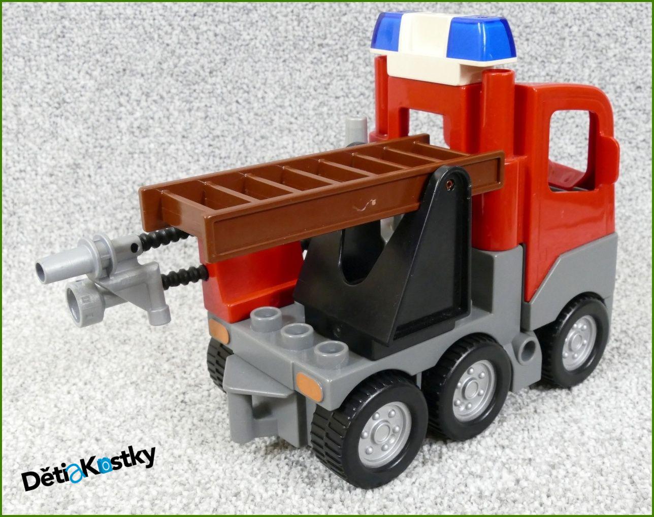 Lego® Duplo® Hasičské Auto se Žebříkem a Majáčkem