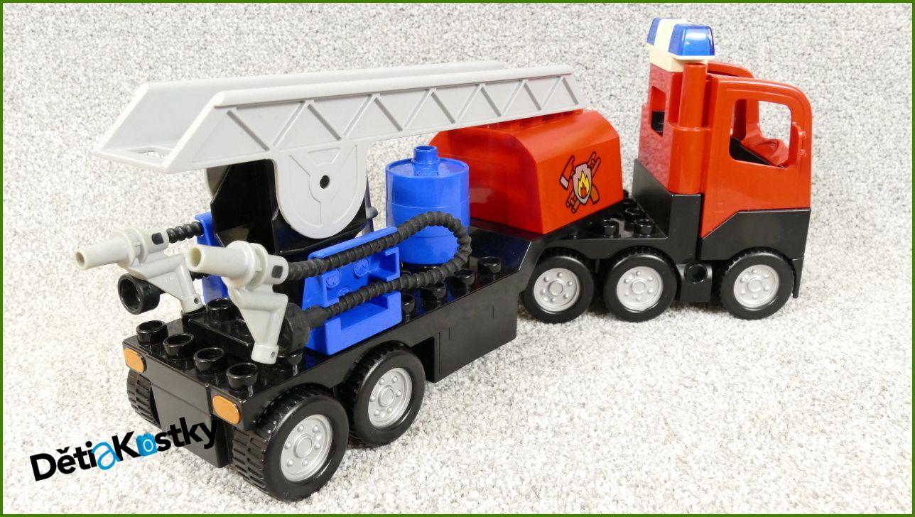 Lego® Duplo® Hasičské Auto se Žebříkem a Majáčkem