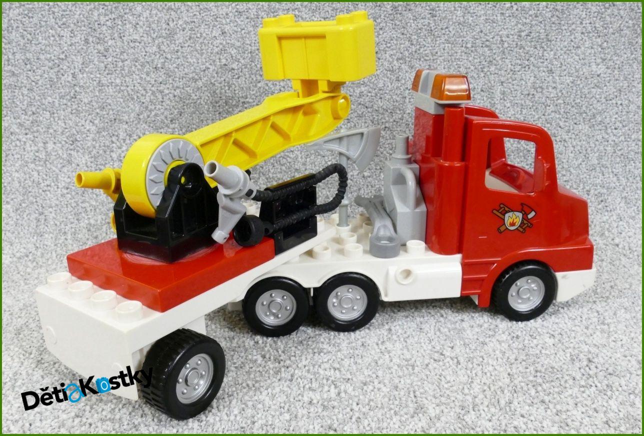 Lego® Duplo® Hasičské Auto se Žebříkem a Majáčkem