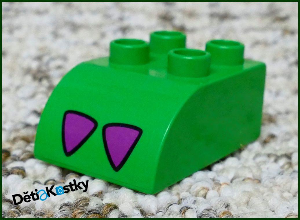 Lego® Duplo® Kostka Zelená 2x3 Tlapa