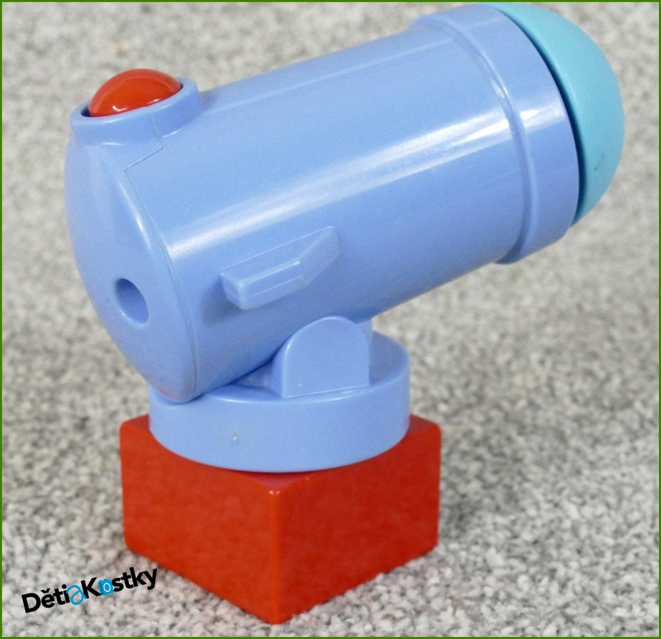 Lego® Duplo® Dělo Malé Vystřelovací Modré s Tyrkysovým Nábojem