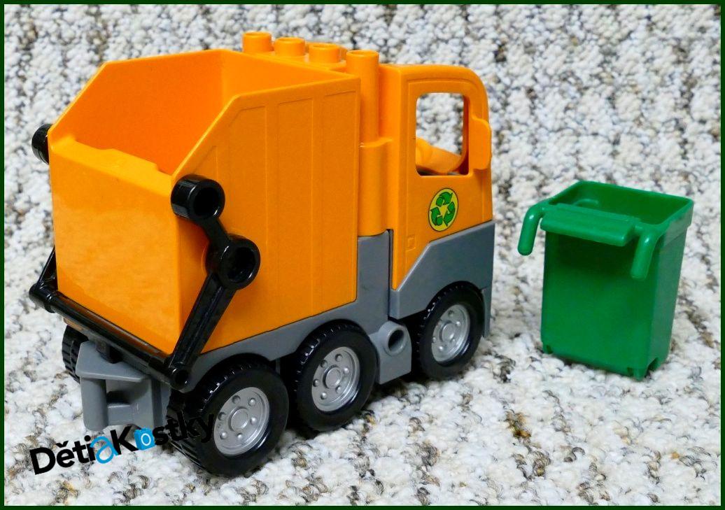 Lego® Duplo® Popeláři / Náklaďák Oranžový