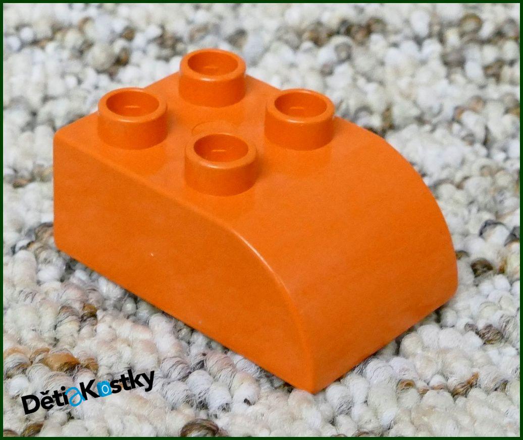 Lego® Duplo® Kostka 2x3 Zkosená Lososová