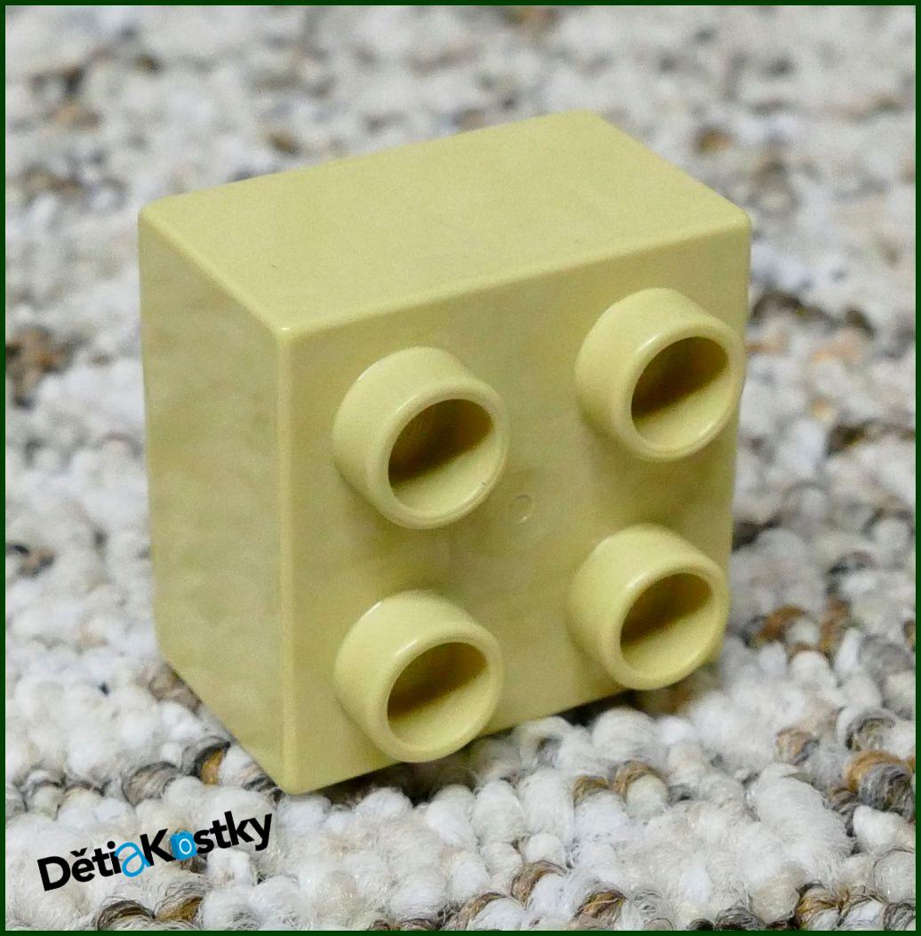 Lego® Duplo® Kostka 2x2 Béžová