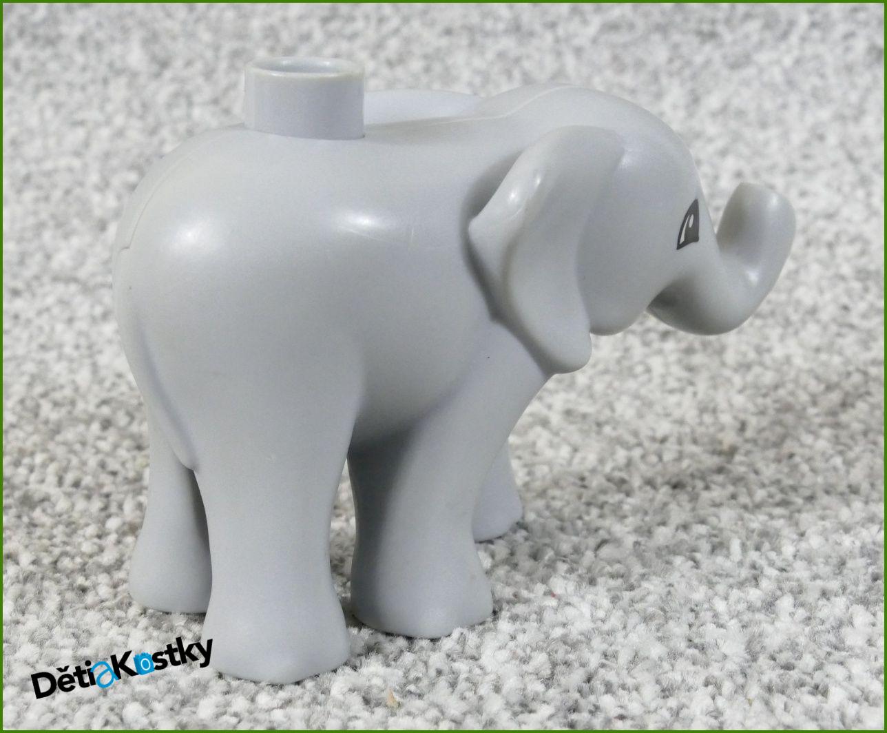 Lego® Duplo® Slůně Malé Světle Šedé