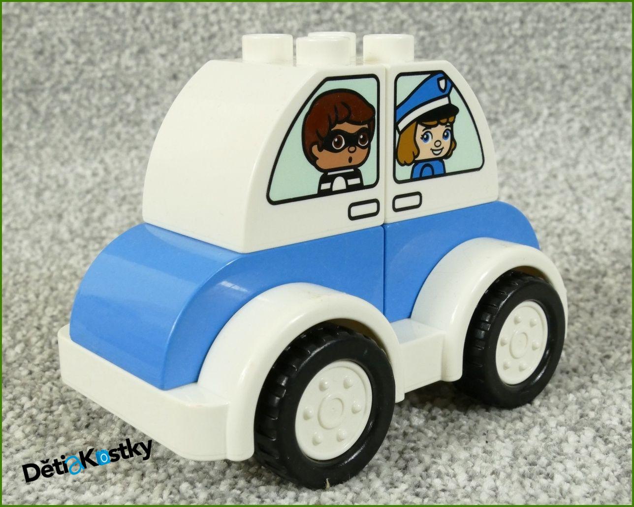 Lego® Duplo® Autíčko Policejní z Kostek