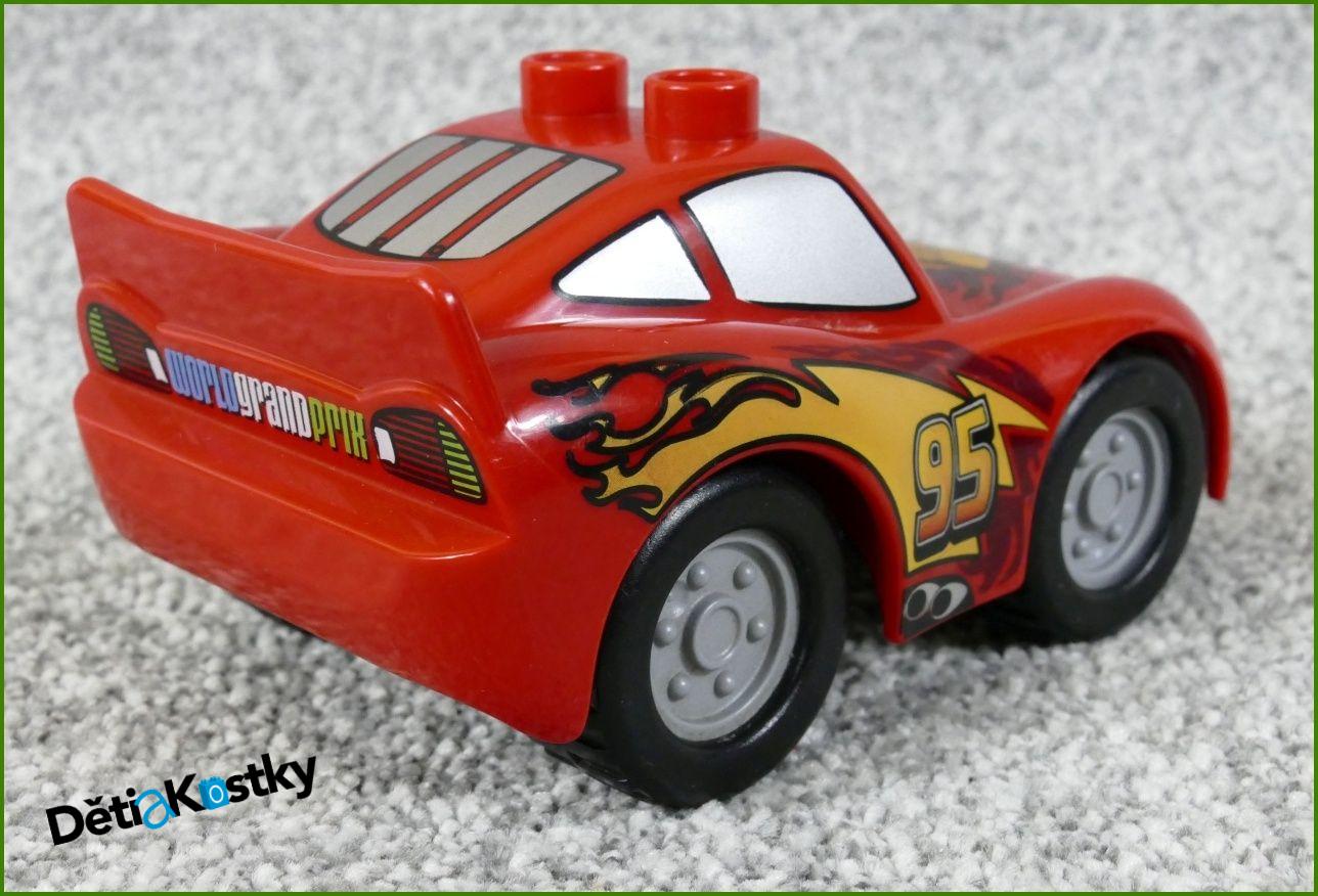 Lego® Duplo® Cars - Blesk McQueen - Piston Cup - Obyčejná Kola