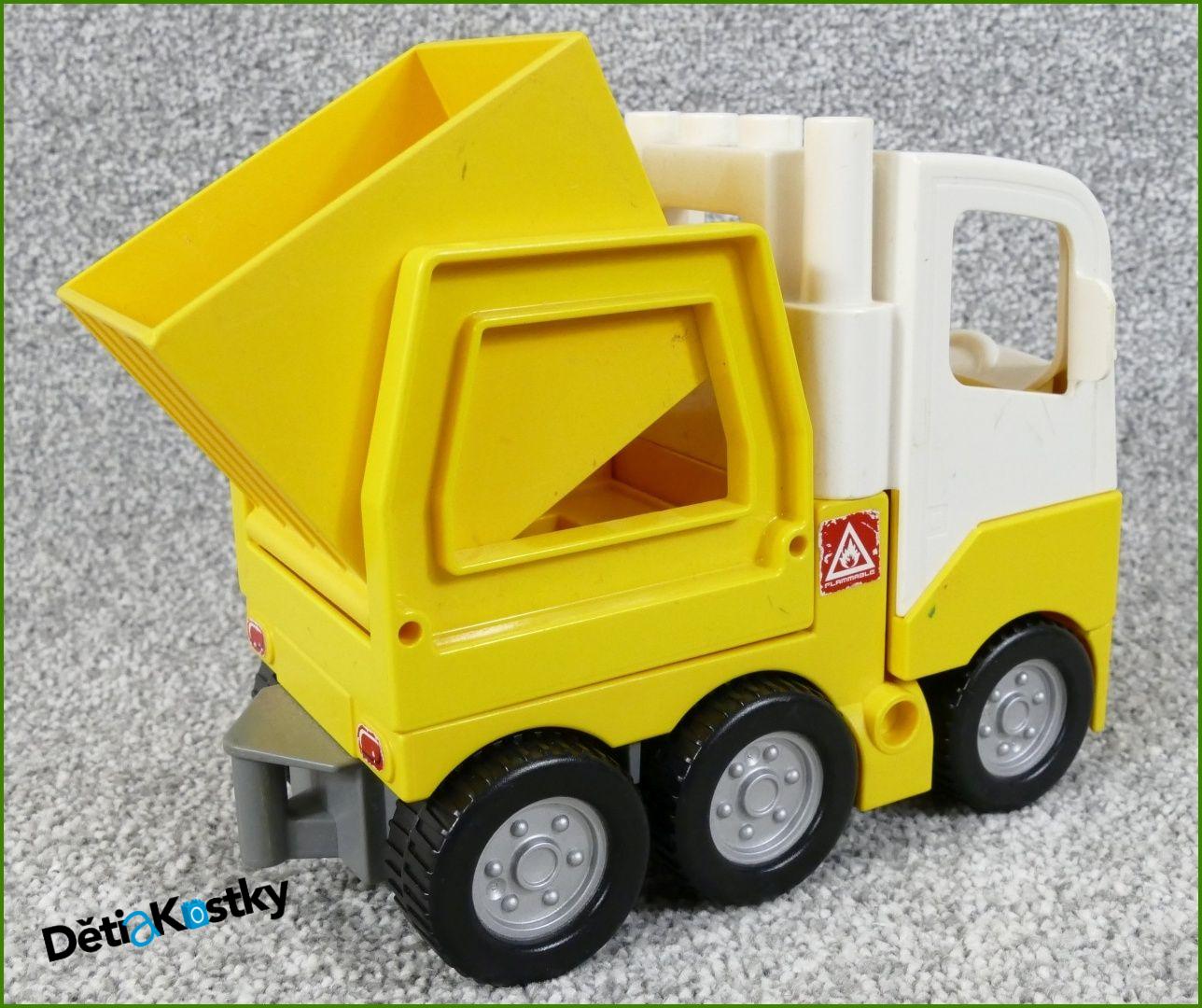 Lego® Duplo® Letištní Tahač se Žlutou Vyklápěcí Korbou