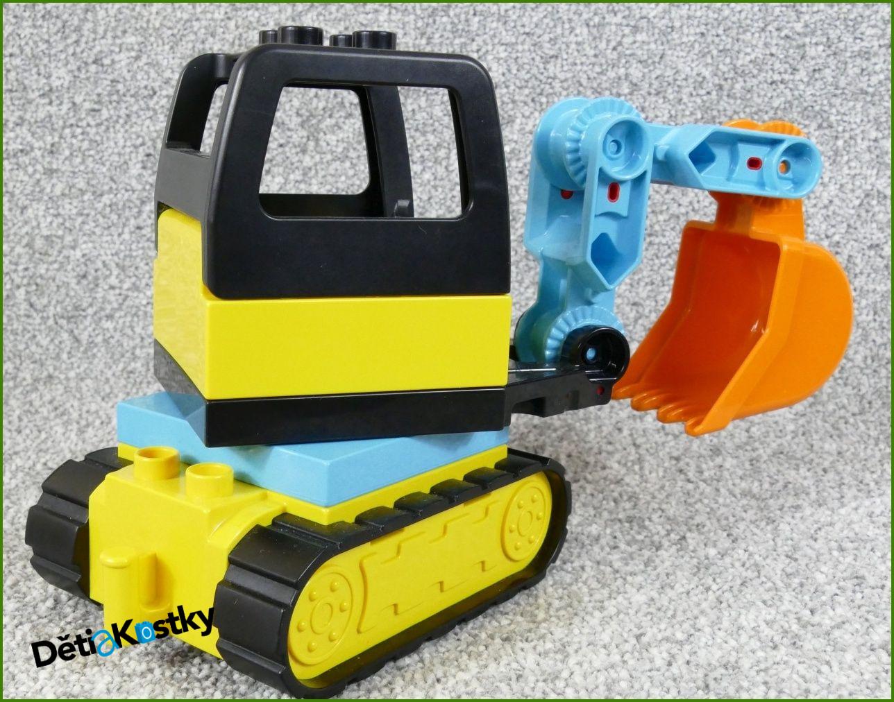 Lego® Duplo® Bagr Malý - Černá Kabina