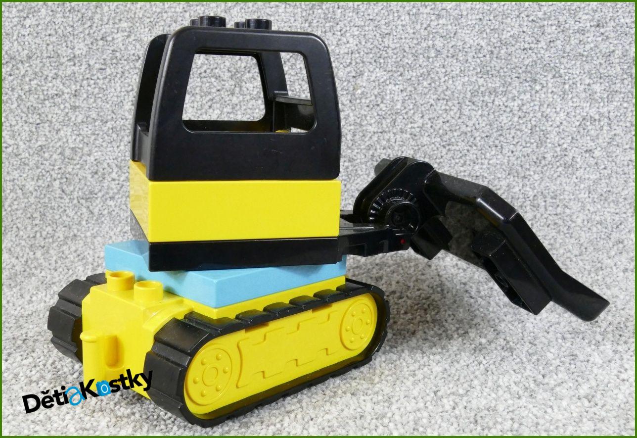 Lego® Duplo® Buldozer Žluto-Černý