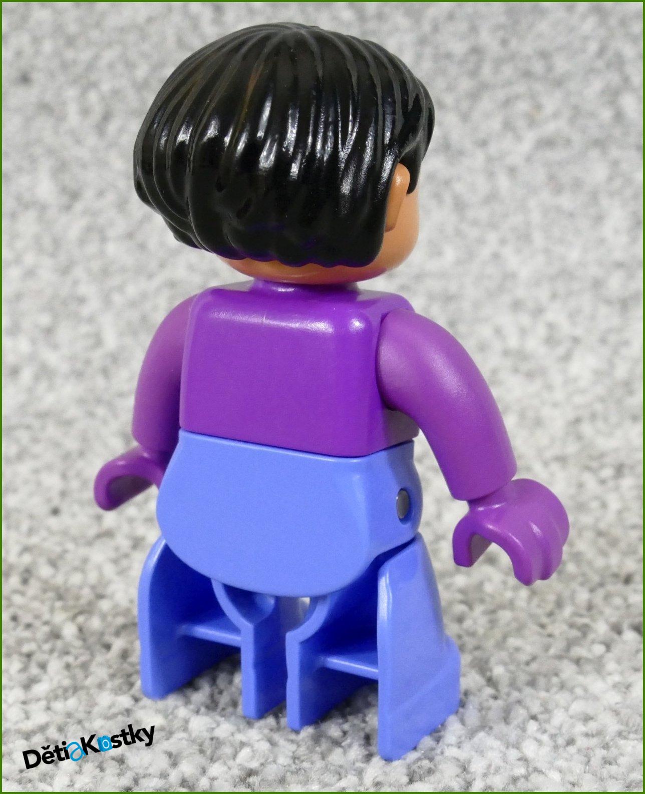 Lego® Duplo® Figurka Maminka - Fialové Ruce