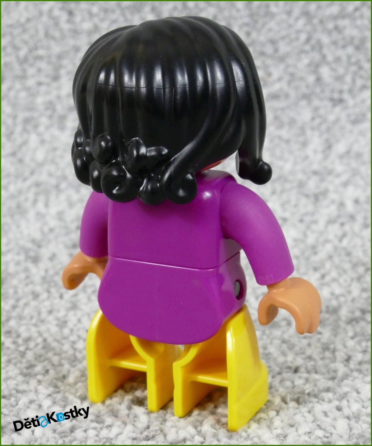 Lego® Duplo® Figurka Maminka s Černými Vlasy