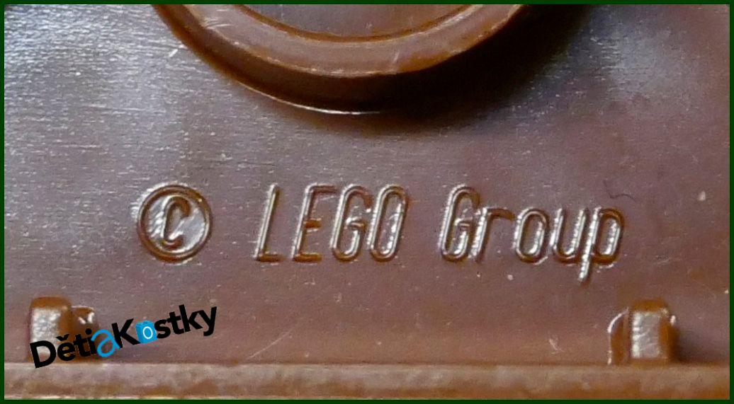 Lego® Duplo® Podložka/Destička 2x4 Tmavě Hnědá