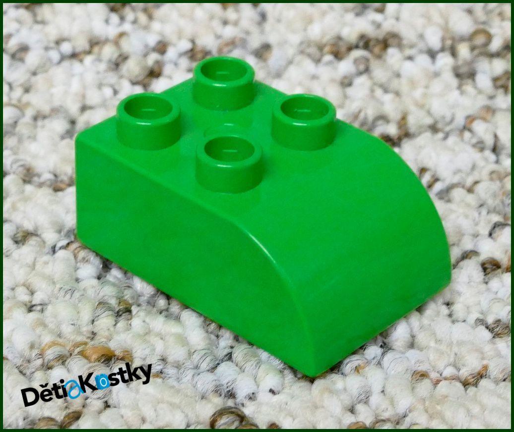 Lego® Duplo® Kostka 2x3 Zkosená Světle Zelená