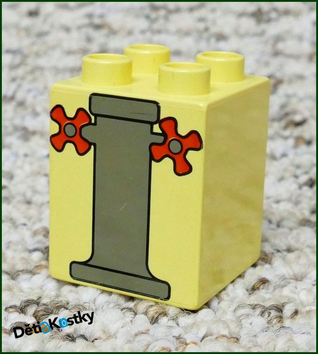 Lego® Duplo® Kostka 2x2x2 Světle Béžová - Hydrant