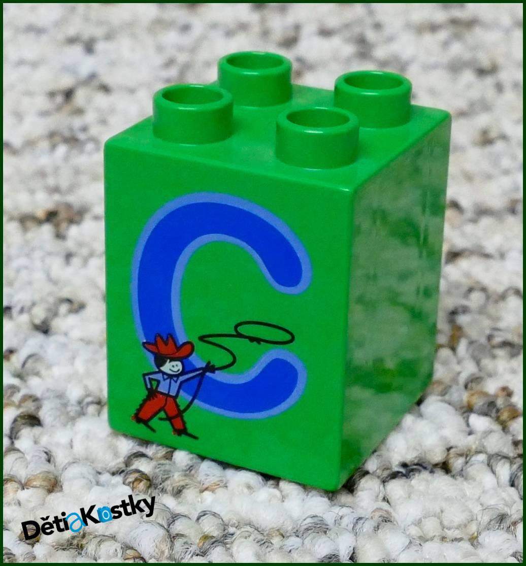 Lego® Duplo® Kostka 2x2x2 - Písmeno C