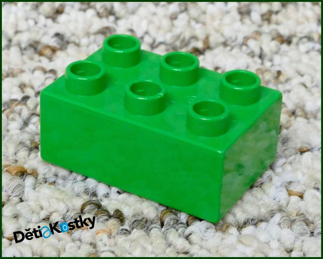 Lego® Duplo® Kostka 2x3 Světle Zelená