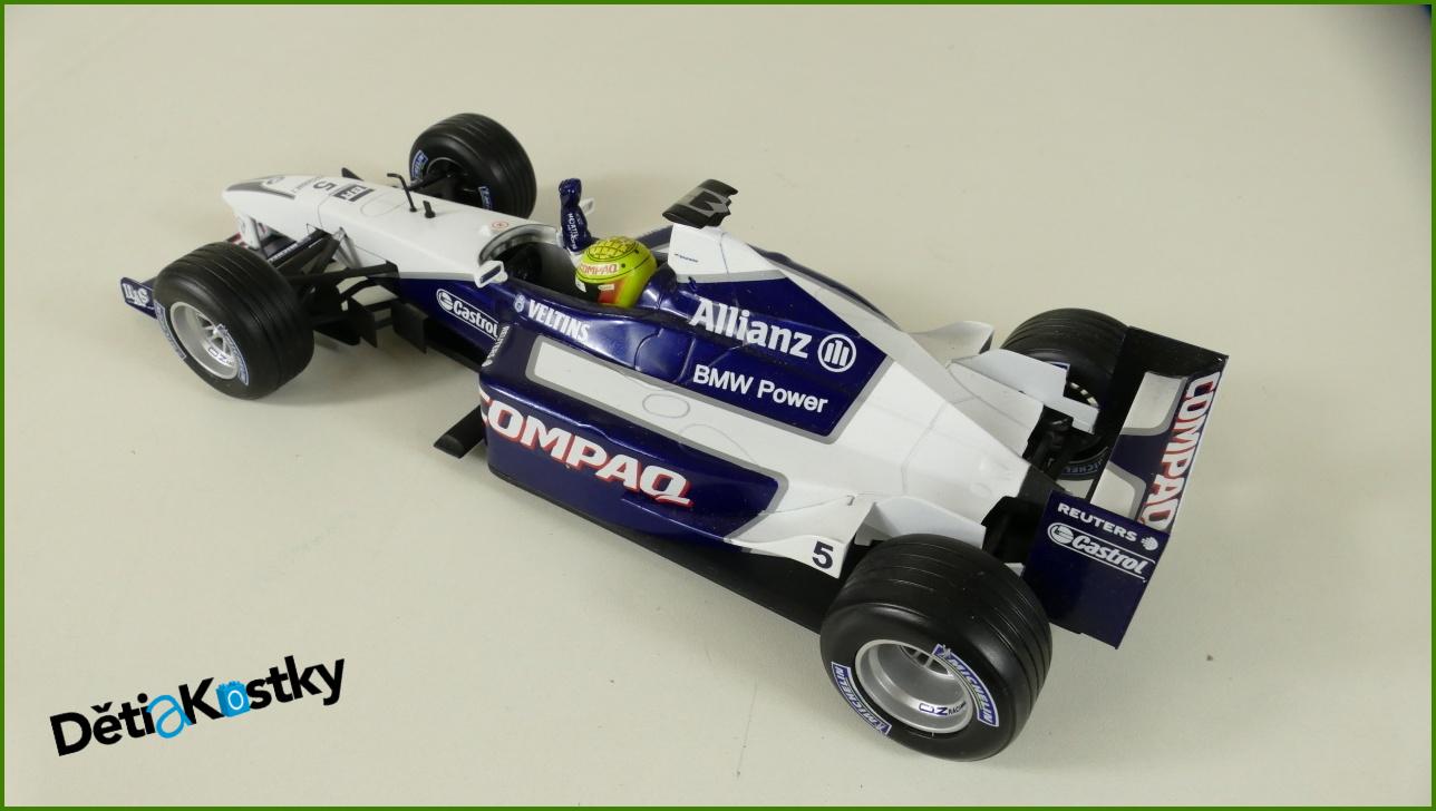 Model Formule Hot Wheels 1:18 - Williams FW23 (2001) - Ralf Schumacher
