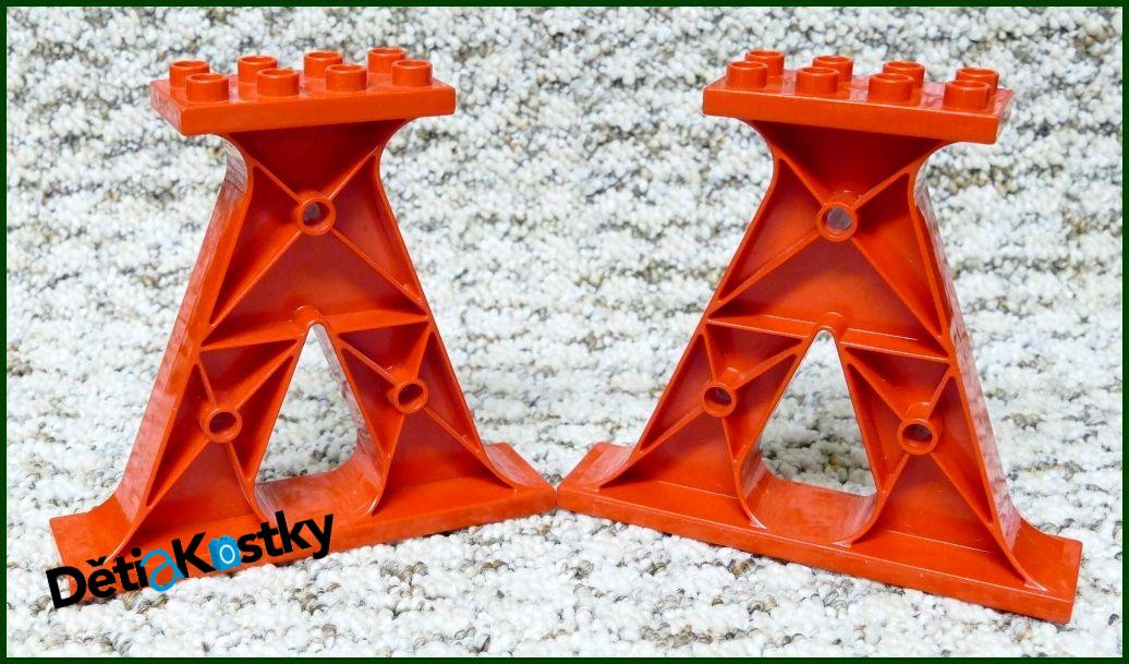 Lego® Duplo® Podstavce / Nosníky Červené