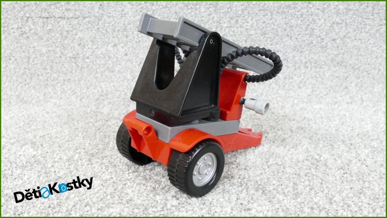 Lego® Duplo® Hasičský Přívěsný Vozík se Žebříkem a Hadicemi