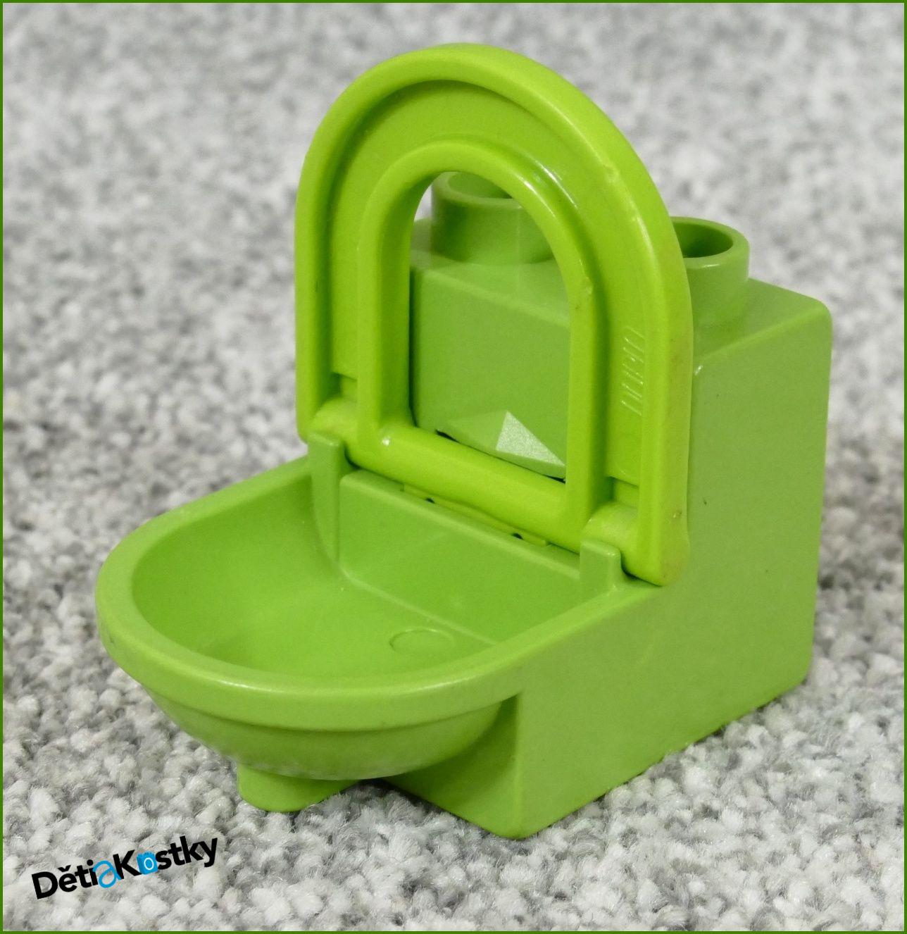 Lego® Duplo® Záchod Zelený (Limetka Prkénko)
