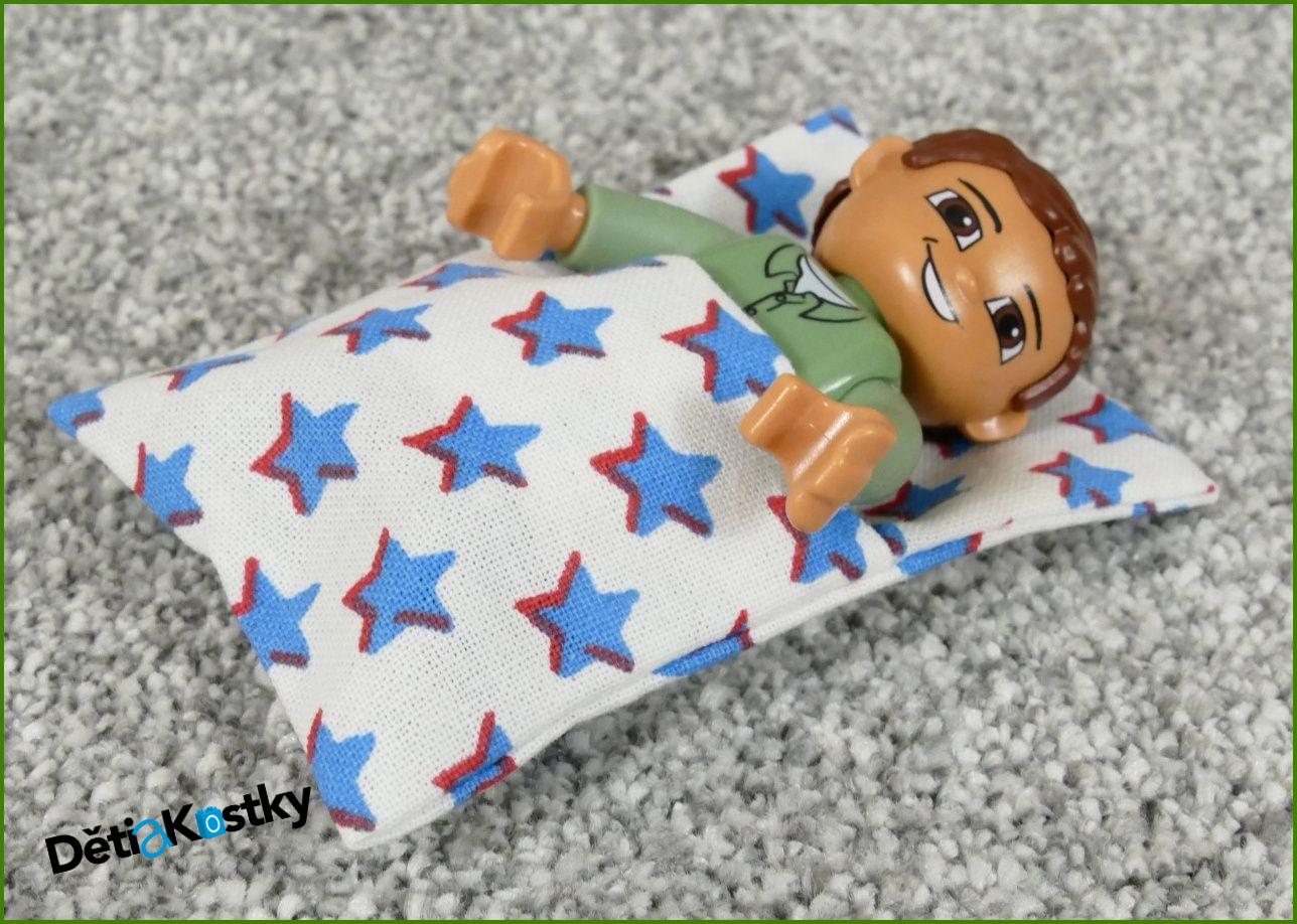 Lego® Duplo® Peřinka Bílá s Modro/Červenými Hvězdičkami