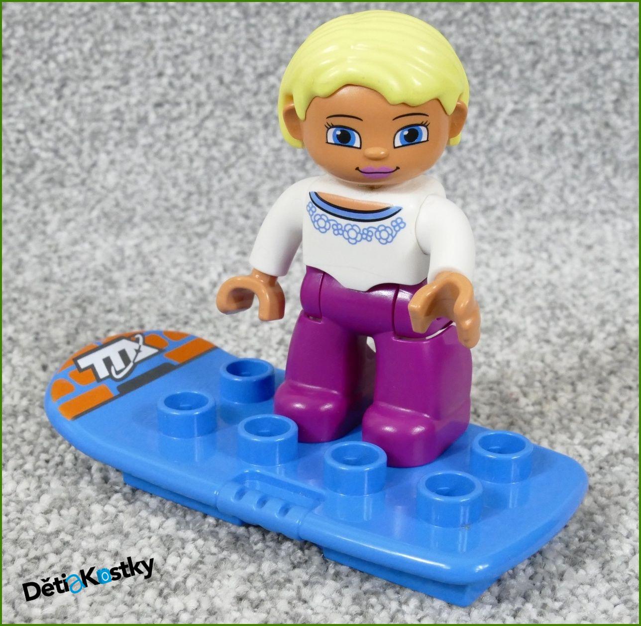 Lego® Duplo® Surf Azurový s Nápisem