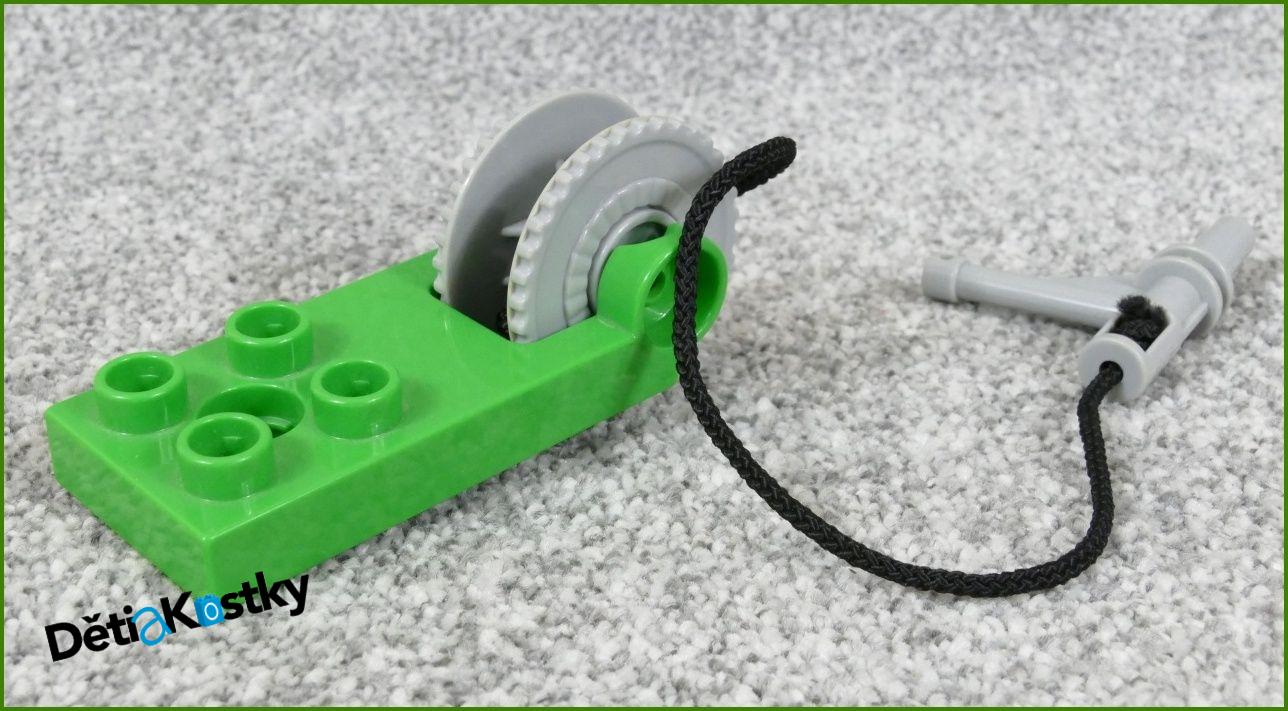 Lego® Duplo® Naviják Malý Zelený s Tryskou - Novější Typ